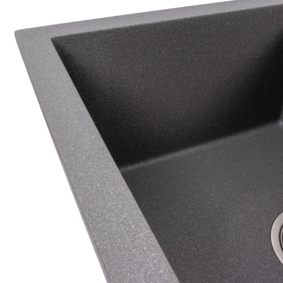 Кухонная мойка Valeso 5850 REYNA матовая серый мусон