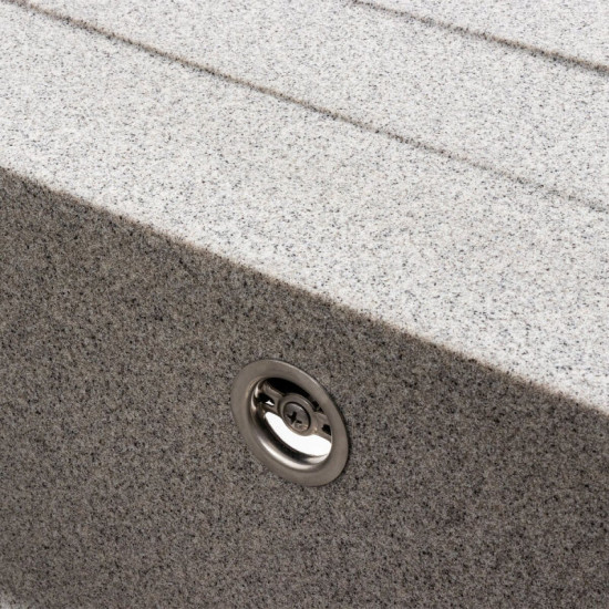 Кухонная мойка Valeso 7050 CASCADA матовая серый