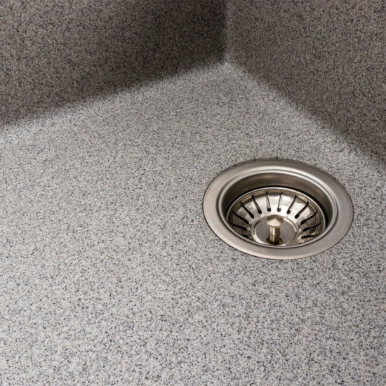 Кухонная мойка Valeso 7050 CASCADA матовая серый