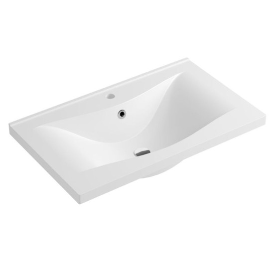 Раковина Fancy Marble (Буль-Буль) Lisa 800