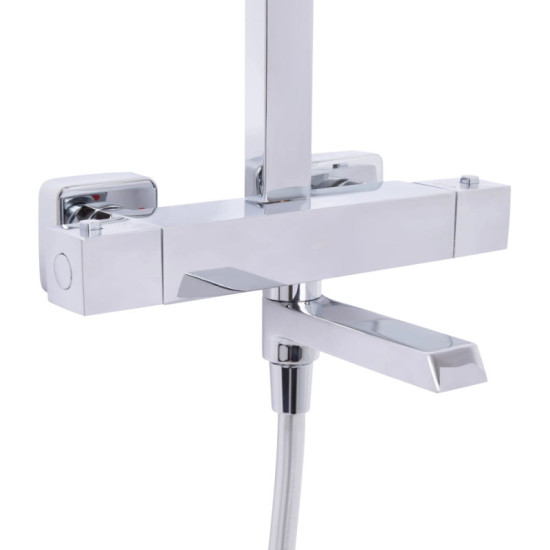 Душевая система Qtap Sloup QTSLO51103OC48217 Chrome