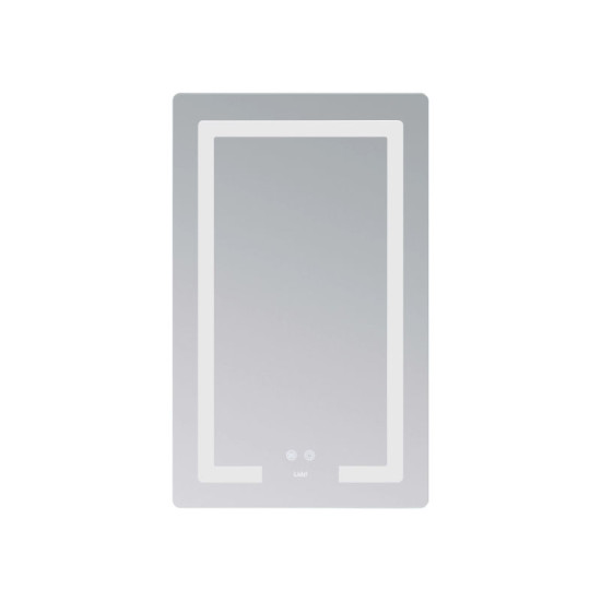 Дзеркало Lidz Kubis (KU2) 500х800 з LED-підсвічуванням Touch LD78LF936508048448