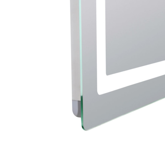 Дзеркало Lidz Kubis (KU2) 700х800 з LED-підсвічуванням Touch LD78LF9048070