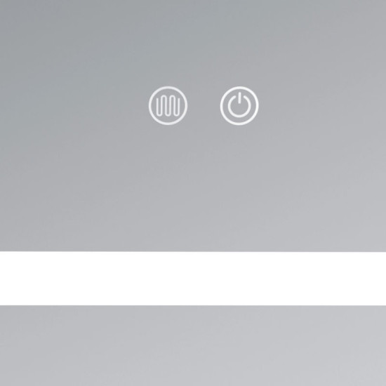 Дзеркало Lidz Kubis (KU2) 700х800 з LED-підсвічуванням Touch LD78LF9048070