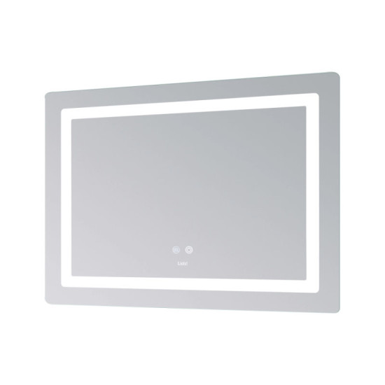 Дзеркало Lidz Kubis (KU2) 900х700 з LED-підсвічуванням Touch LD78LF90448452
