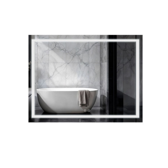 Зеркало Qtap Mideya (DC-F613) 700х500 с LED-подсветкой Touch QT2078NCF7050W