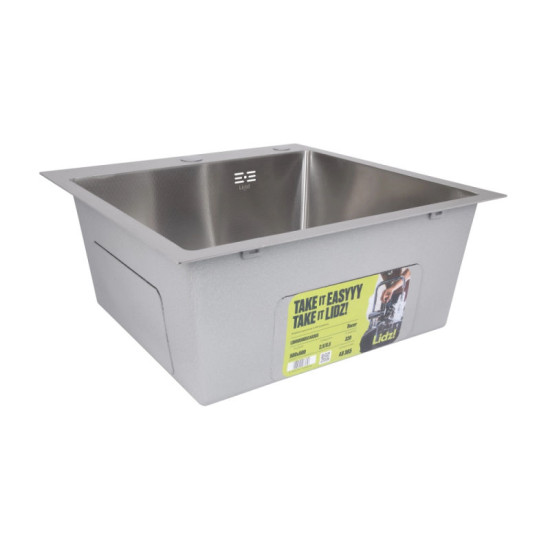 Кухонная мойка Lidz Handmade H5050H Decor Honeycomb 2,5/0,5 мм LDH5050DEC48365