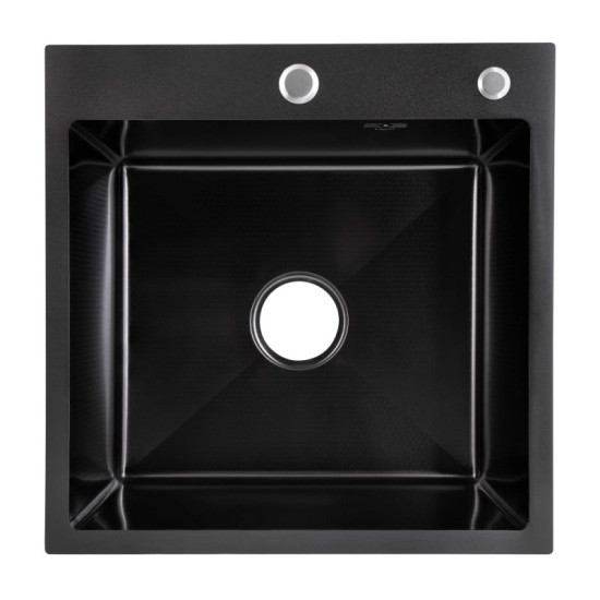 Кухонная мойка Lidz Handmade H5050HB Decor Black PVD Honeycomb 2,5/0,5 мм LDH5050BDECPVD48369