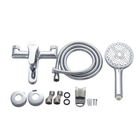 Змішувач для ванни Lidz Astra 006 (k35) LDAST006CRM48087 Chrome