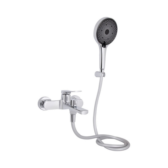 Змішувач для ванни Qtap Slavonice QTSLV259CRM48034 Chrome