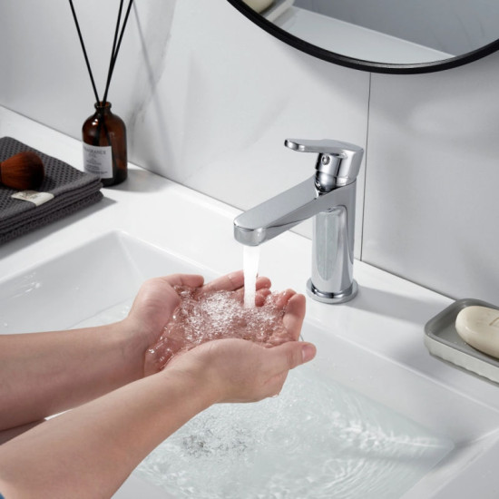 Змішувач для раковини Lidz Astra 001F (k35) LDAST001FCRM48085 Chrome