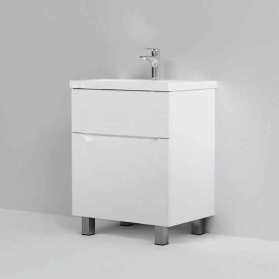 Тумба с раковиной, напольная, 60 см Am.Pm M91-FSX0602-WC0602WG38 GEM S