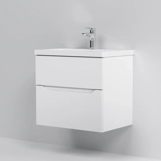 Тумба с раковиной, подвесная, 60 см Am.Pm M91-FHX0602-WC0602WG38 GEM S