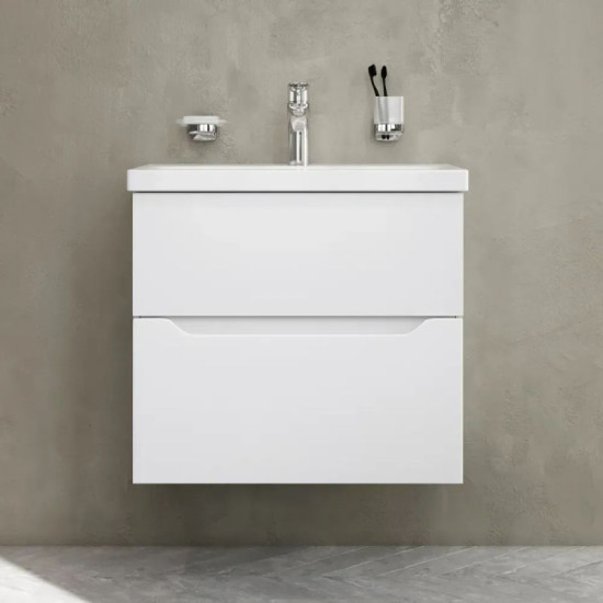 Тумба с раковиной, подвесная, 60 см Am.Pm M91-FHX0602-WC0602WG38 GEM S