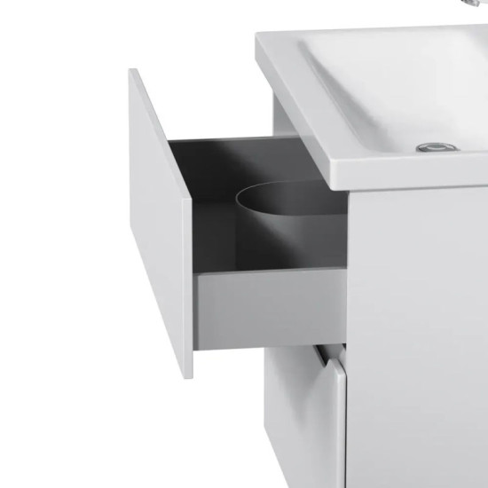 Тумба с раковиной, подвесная, 60 см Am.Pm M91-FHX0602-WC0602WG38 GEM S