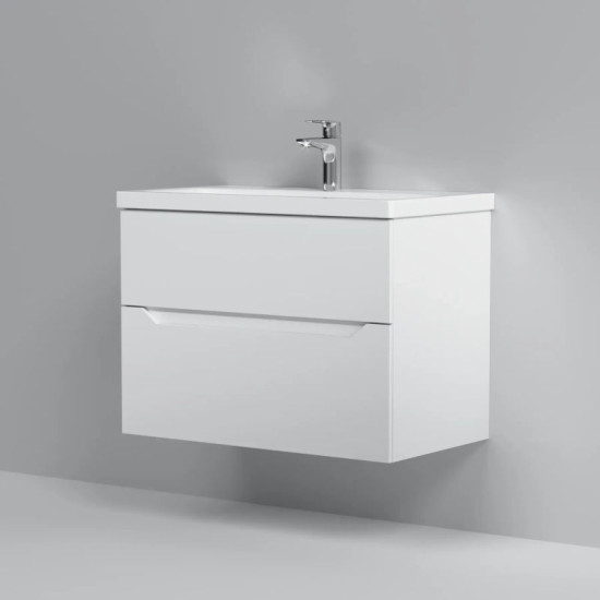 Тумба с раковиной, подвесная, 75 см Am.Pm M91-FHX0752-WC0752WG38 GEM S