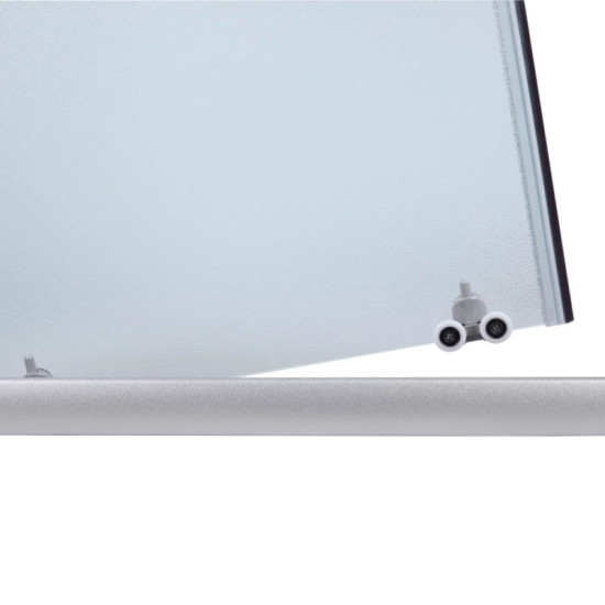 Душова кабіна Lidz Latwa SC80x80.SAT.MID.FR, скло Frost 4 мм без піддону