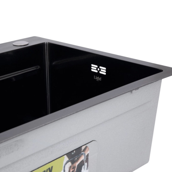 Кухонная мойка Lidz Handmade H7545B Decor Black PVD Honeycomb 3,0/1,0 мм LDH7545BDECPVD48373