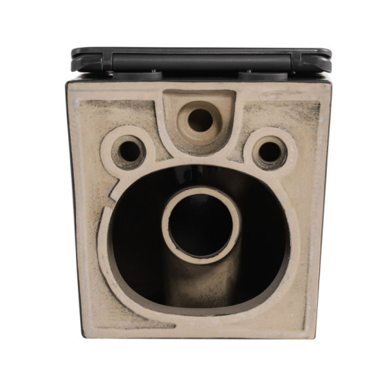 Унітаз підвісний Qtap Tern Ultra Quiet 490×365×325 Anthracite, Slim Duroplast / Soft-close / Quick Release QT17332303ASAN