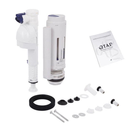 Унитаз-компакт Qtap Jay Eco Ultra Quiet с сидением Soft-close 640x360x835 мм QTJAY27W48749 White