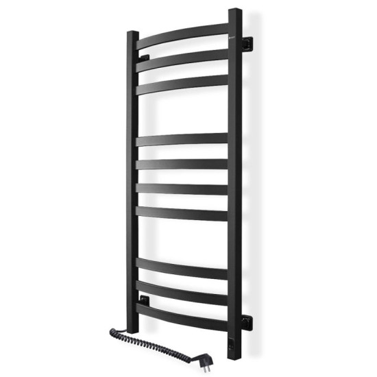 Рушникосушарка Navin Avalon 480х1000 Sensor 12-203153-4810 лівий, чорний муар