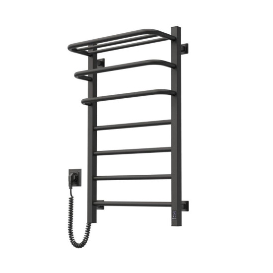Рушникосушарка Navin Fortis 480х800 Sensor 12-253153-4880 лівий, чорний муар
