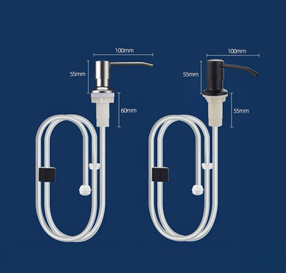 Дозатор для моющего средства Valeso SR3 (PVD черный)