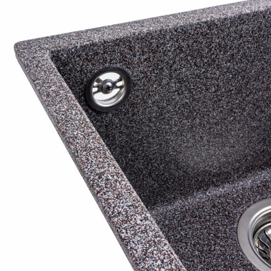 Кухонна мийка Valeso 4040 RUBA матова Мікс