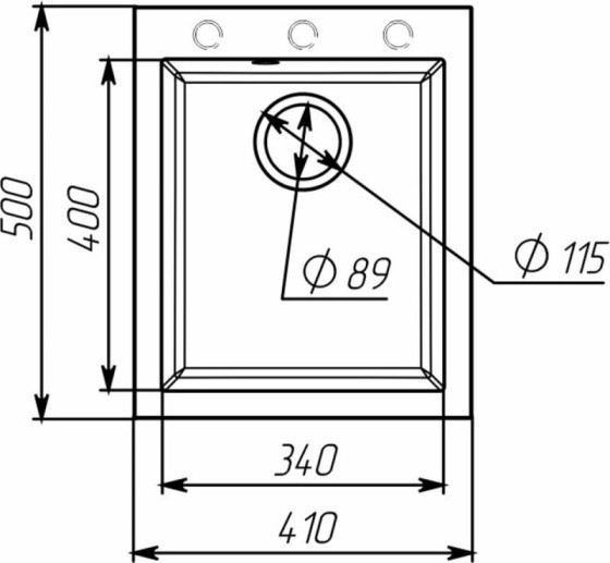 Кухонная мойка Valeso 4150 SOKIL матовая Гренадин