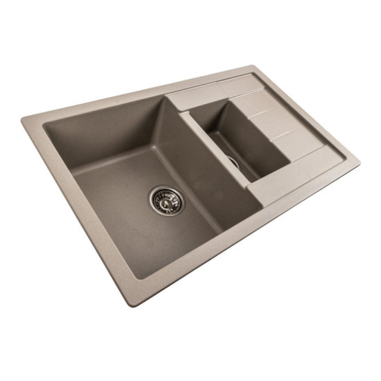 Кухонна мийка Valeso 7850W TOSKANA матова Титан