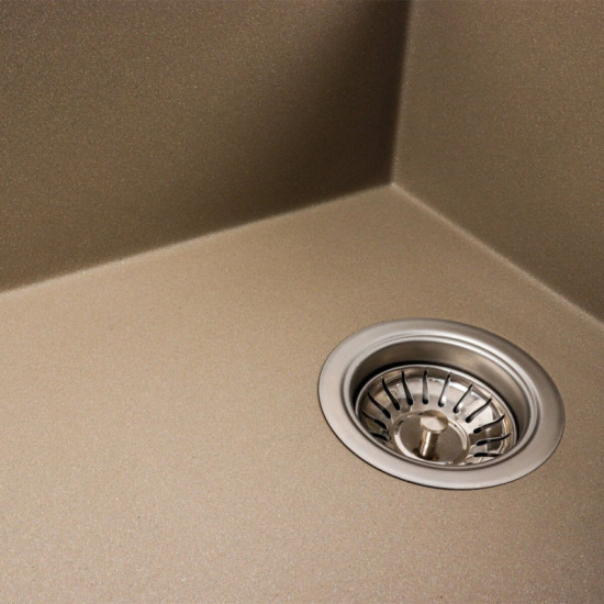 Кухонная мойка Valeso 7950 AZURIT матовая Титан