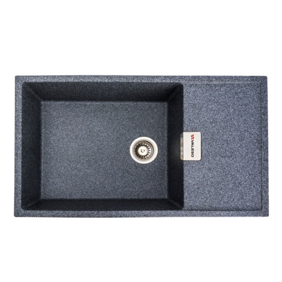 Кухонная мойка Valeso 8650 DIAMOND матовая (Графит)