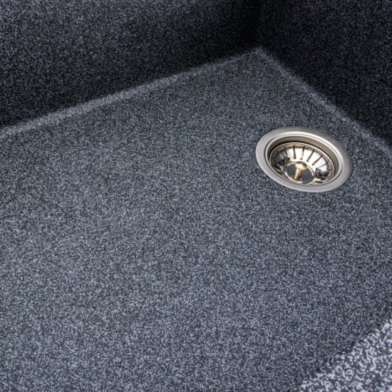Кухонная мойка Valeso 8650 DIAMOND матовая (Графит)