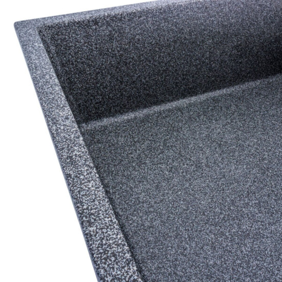 Кухонная мойка Valeso 8650 DIAMOND матовая (Графит)