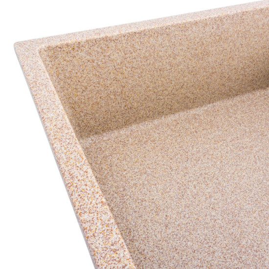 Кухонна мийка Valeso 8650 DIAMOND матова (Карамель)