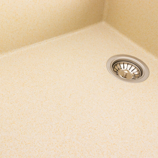 Кухонна мийка Valeso 8650 DIAMOND матова (Пісок)