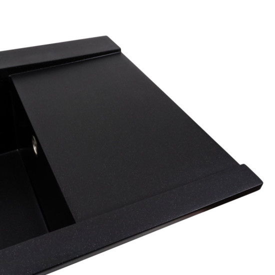 Кухонна мийка Valeso 9651 ATLAS матова чорний металік