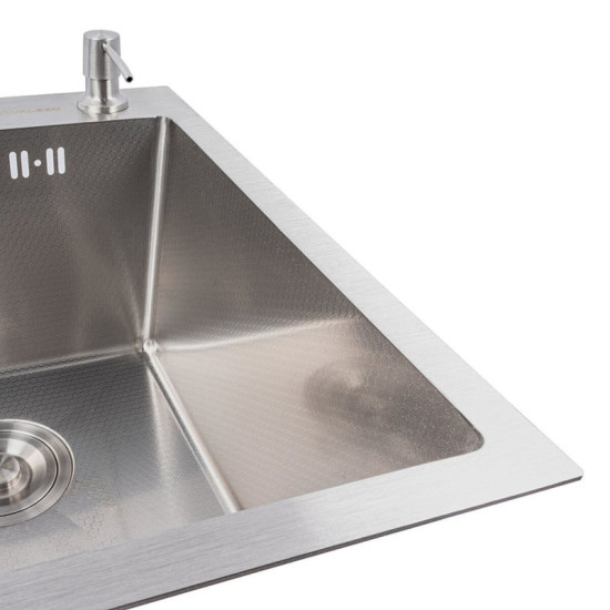 Кухонная мойка Valeso Handmade 40*50 Decor (3.0/0.8)