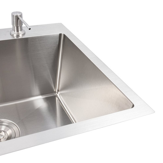 Кухонна мийка Valeso Handmade CM 78*43 R (3.0/0.8)