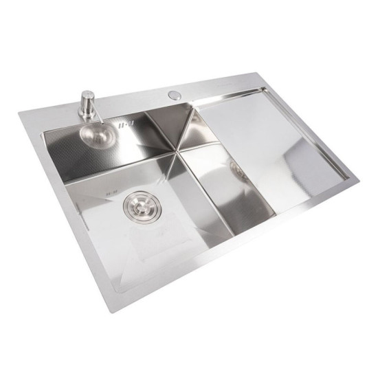 Кухонная мойка Valeso Handmade CM 78*50 L Decor (3.0/0.8)