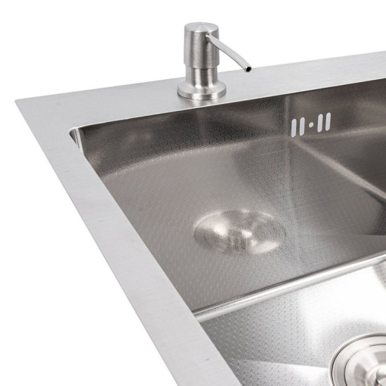 Кухонная мойка Valeso Handmade CM 78*50 L Decor (3.0/0.8)