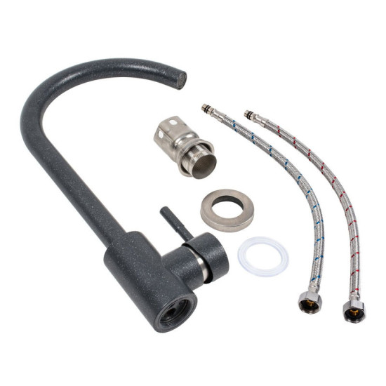 Кухонный смеситель Valeso 56 B NESP (3008 А) Антрацит