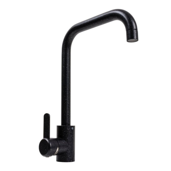 Кухонный смеситель Valeso KT 11 (3008B-FH) черный металлик