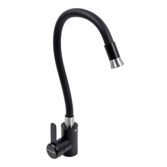 Кухонный смеситель Valeso KT 90 (черный матовый)