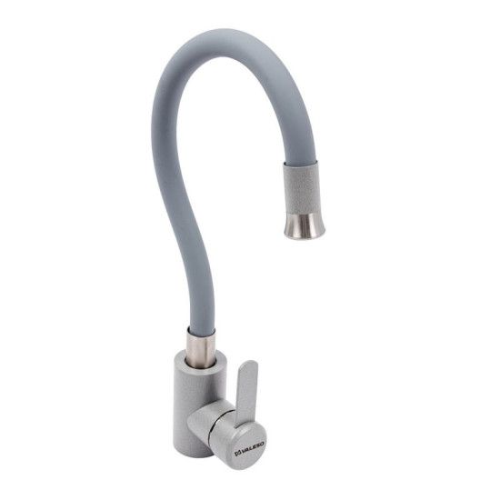 Кухонный смеситель Valeso KT 92 (серый металлик)