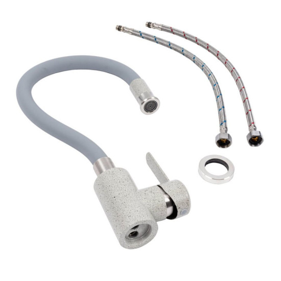 Кухонный смеситель Valeso KT 92 (серый)