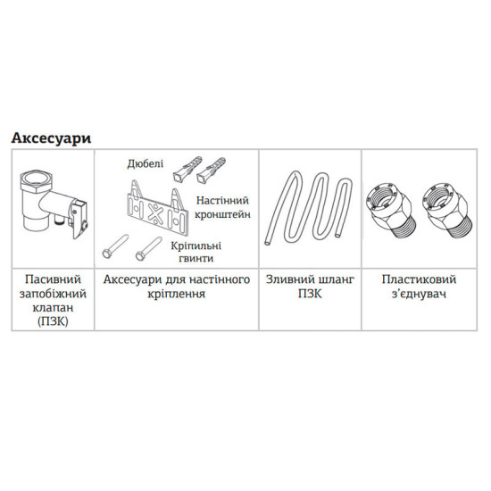 Водонагрівач "Над мийкою" Mixxus EWH-0506 Small Over 6 л, мокрий тен 1,5 kW (WH0020)