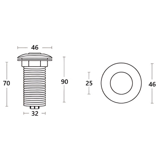 Измельчитель пищевых отходов Mixxus GD-02-0,75 (560Вт) (MX1569)