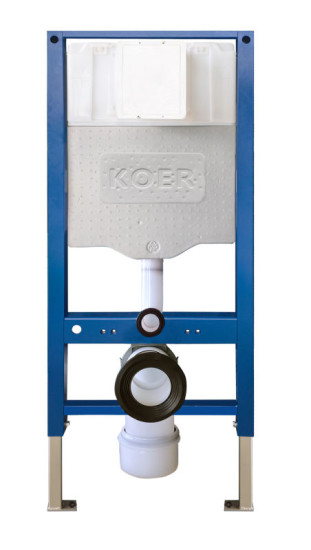 Інсталяція для підвісного унітазу Koer KT-0407 500x126x1150mm, без панелі змиву (KR5341)