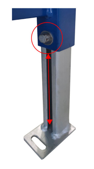 Інсталяція для підвісного унітазу Koer KT-0407 500x126x1150mm, без панелі змиву (KR5341)